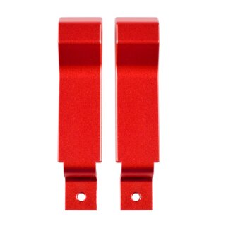 Aluminium Tür - Knopf, rot, Paar, für Defender >>2016